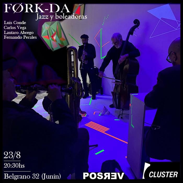 Ensamble Fork-Da en Junin. En el Marco de la Bienal Posverso un concierto musical fuera de lo común. Imperdible.
